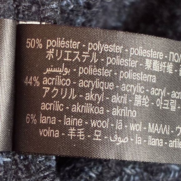 NWT. Zara Blue Belted Textured Short Dress. Size L. - Picture 9 of 9